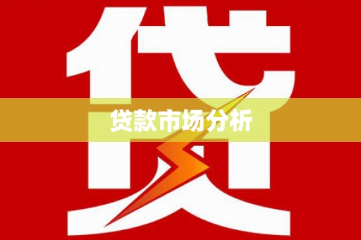 白塔贷款市场分析