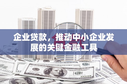 白塔企业贷款，推动中小企业发展的关键金融工具