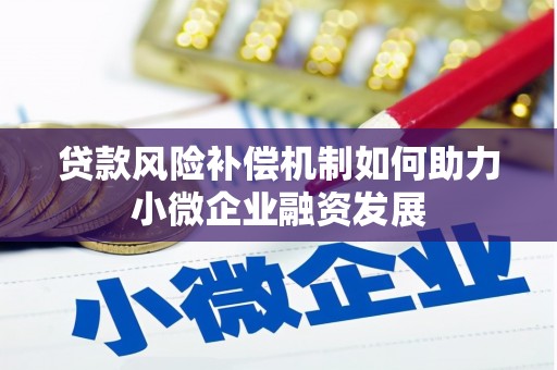 白塔贷款风险补偿机制如何助力小微企业融资发展
