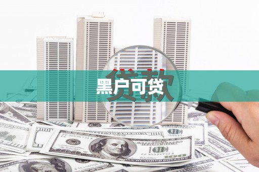 白塔黑户可贷