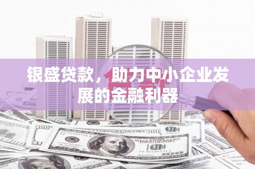 白塔银盛贷款，助力中小企业发展的金融利器