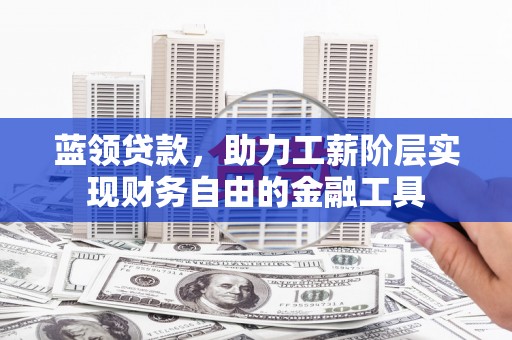 白塔蓝领贷款，助力工薪阶层实现财务自由的金融工具