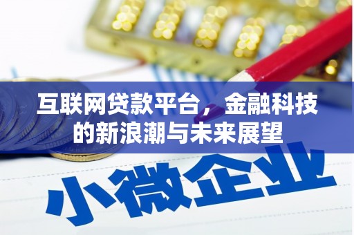 白塔互联网贷款平台，金融科技的新浪潮与未来展望