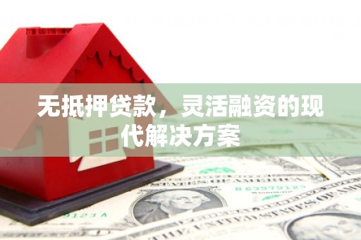 白塔无抵押贷款，灵活融资的现代解决方案